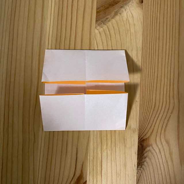 キキララの折り紙の折り方作り方①顔とからだ(16)