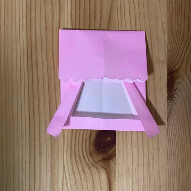 キキララの折り紙の折り方作り方⑥ララの髪(8)