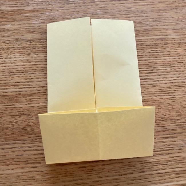 ミスバニーの折り紙＊折り方作り方③顔(5)