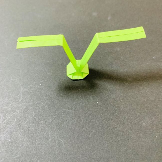 折り紙のタケコプターの簡単な折り方作り方(22)