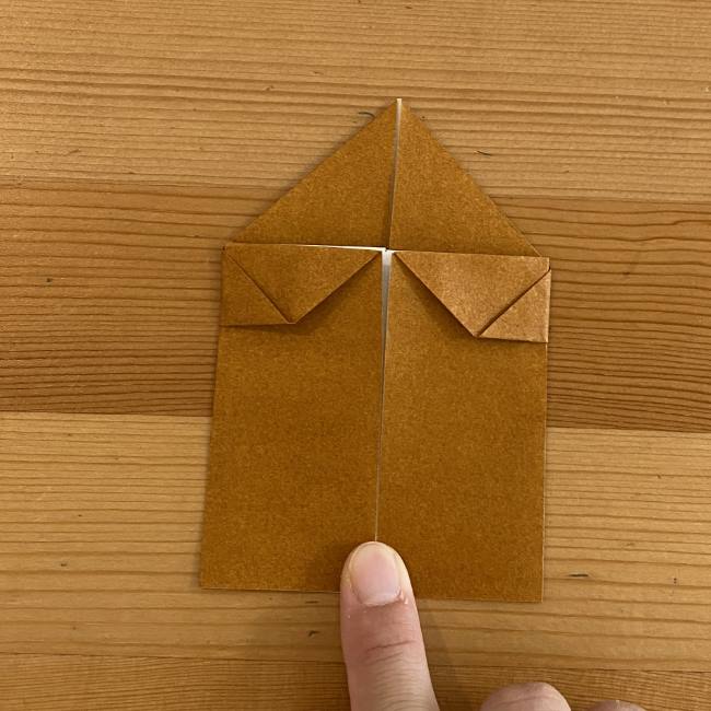 ウッディの折り紙の折り方作り方②カウボーイハット(6)