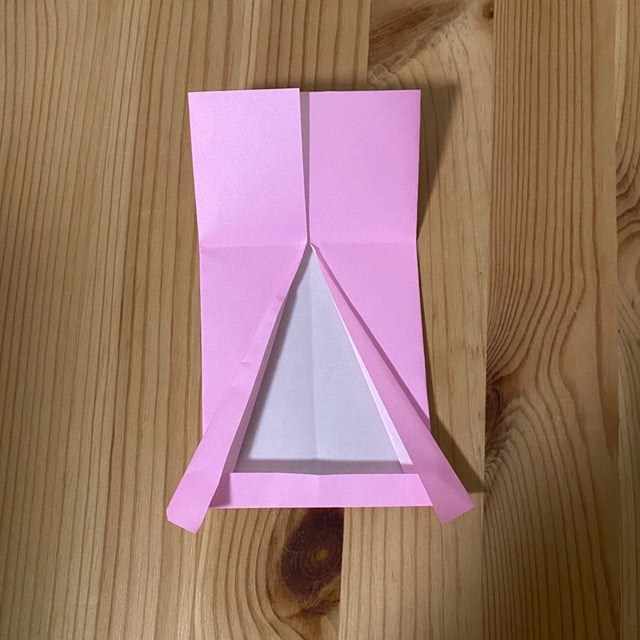 キキララの折り紙の折り方作り方⑥ララの髪(6)
