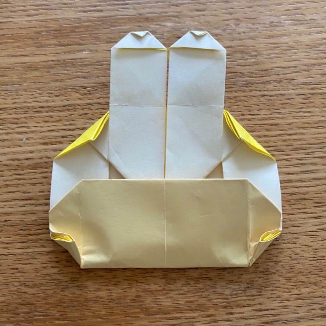 ミスバニーの折り紙＊折り方作り方④組み合わせ(4)