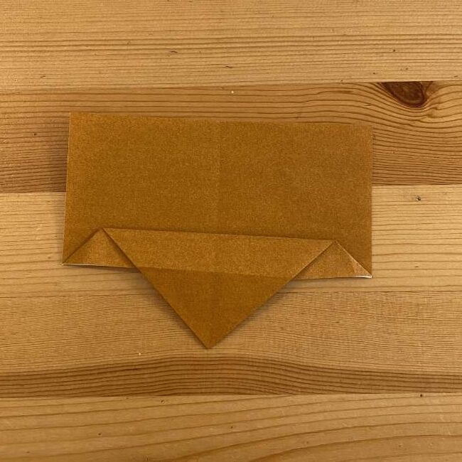 ウッディの折り紙の折り方作り方②カウボーイハット(5)