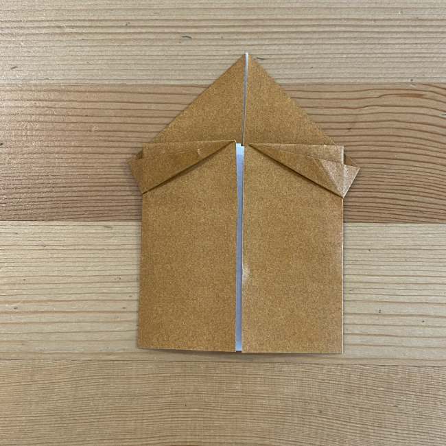 ウッディの折り紙の折り方作り方②カウボーイハット(8)