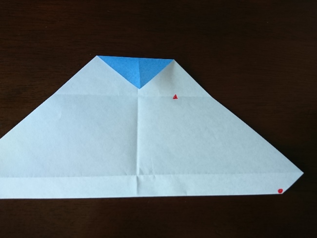 ドラえもんの折り紙 簡単にキャラクターを作る折り方作り方(10)