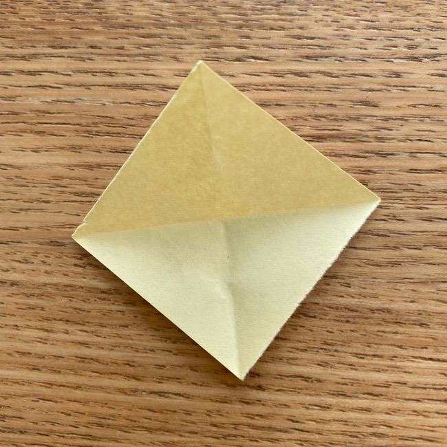 バンビの折り紙の作り方折り方③鼻(4)