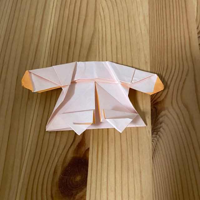 キキララの折り紙の折り方作り方①顔とからだ(29)