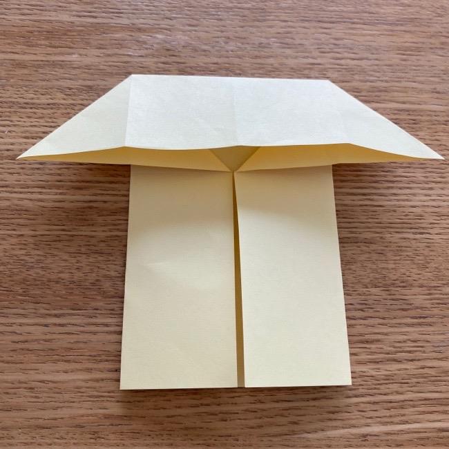 ミスバニーの折り紙＊折り方作り方③顔(8)