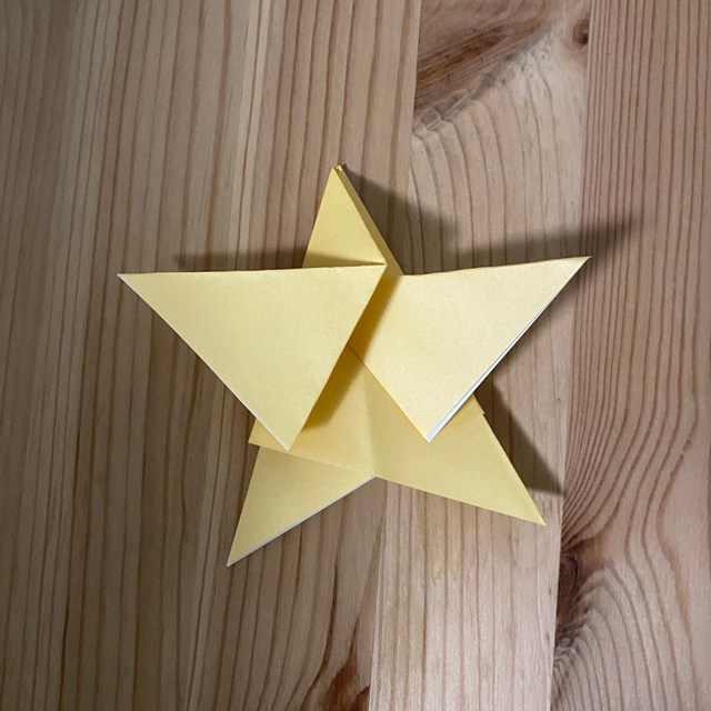 キキララの折り紙の折り方作り方③キキの星(11)