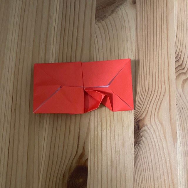 コナンの蝶ネクタイの折り紙 折り方作り方(12)