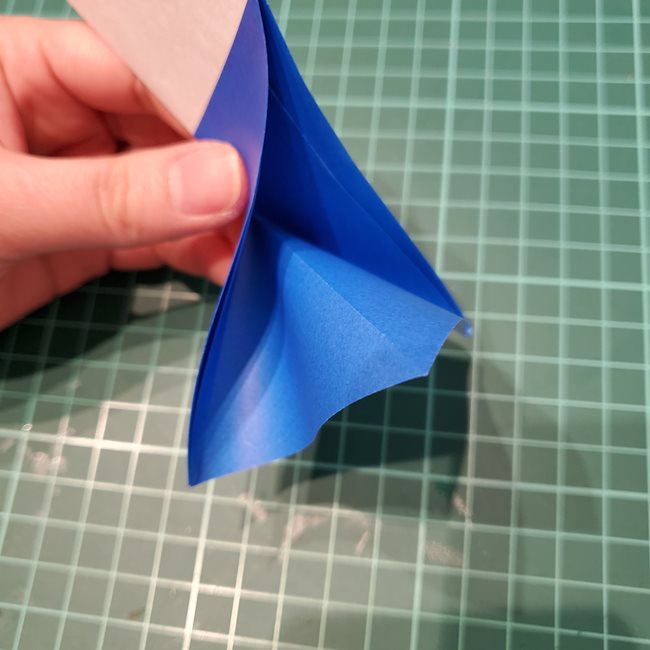 折り紙のペンギン 立体的な作り方折り方①基本(18)