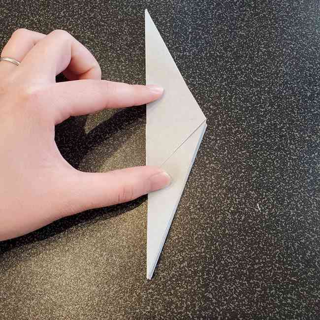 折り紙で作るカラス 難しいけどリアルな折り方作り方②全体(27)