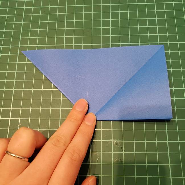 折り紙のペンギン 立体的な作り方折り方①基本(7)