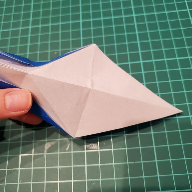 折り紙のペンギン 立体的な作り方折り方③完成(3)