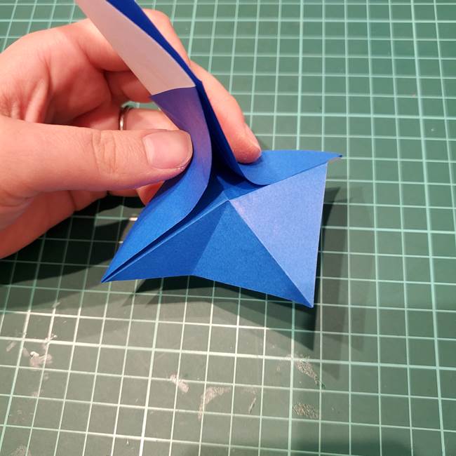 折り紙のペンギン 立体的な作り方折り方①基本(23)