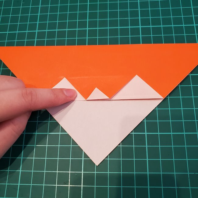 ペンギンの折り紙 簡単に3歳児で年少幼児も作れる折り方作り方(6)