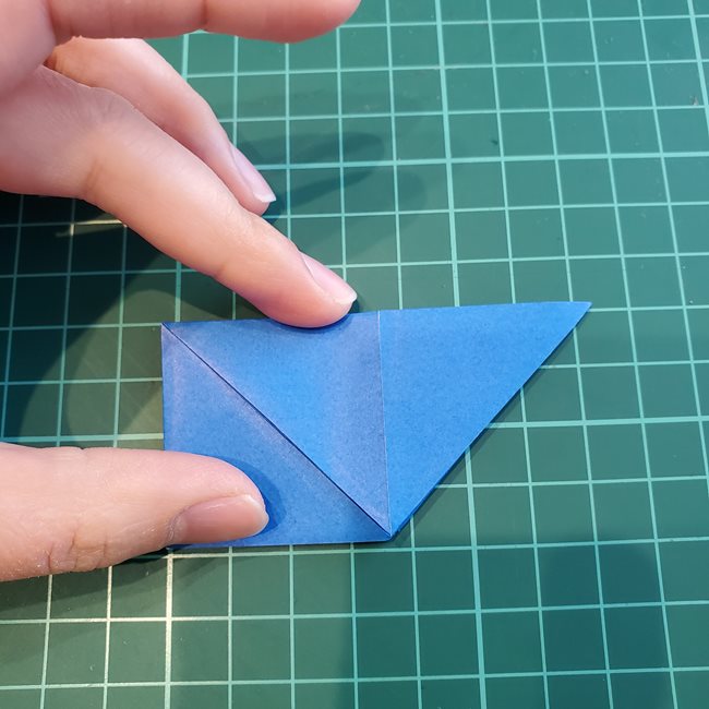 折り紙 パクパクカラスの折り方作り方(13)