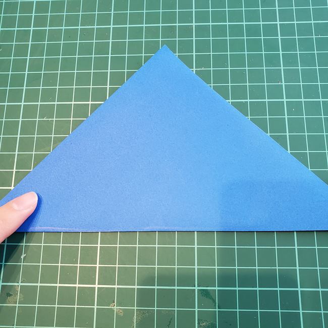 折り紙 パクパクカラスの折り方作り方(2)