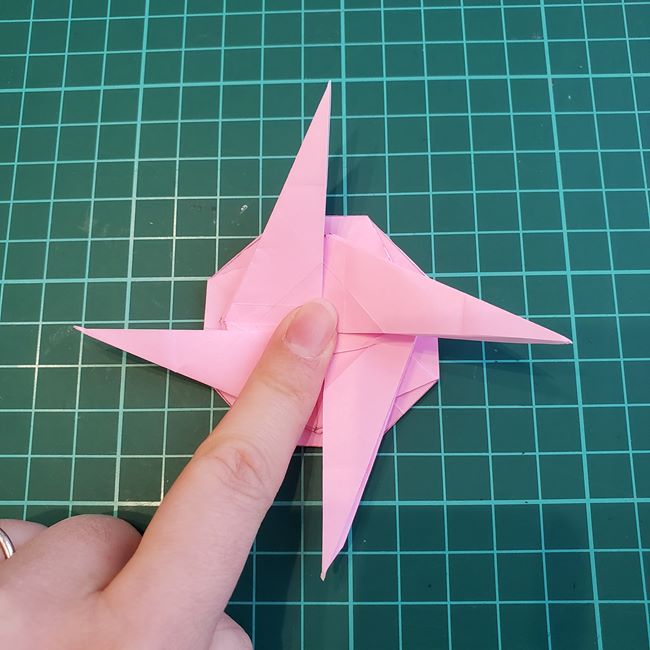 カービィの折り紙 難しい作り方折り方③からだ(12)