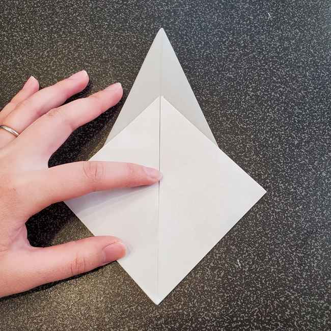 折り紙で作るカラス 難しいけどリアルな折り方作り方②全体(1)