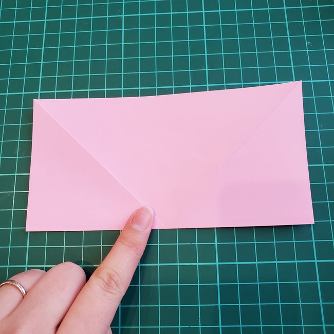 カービィの折り紙 難しい作り方折り方①基本(6)