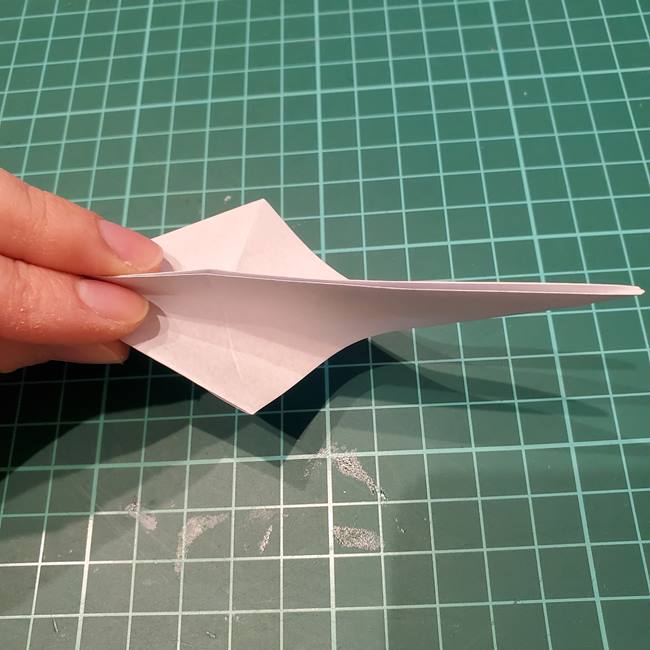 折り紙のペンギン 立体的な作り方折り方③完成(5)