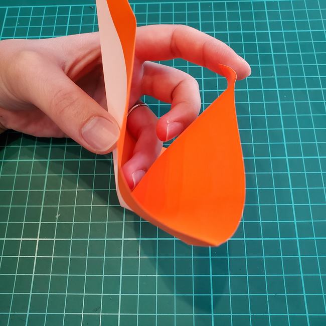 折り紙でペンギンが立つ折り方作り方(7)