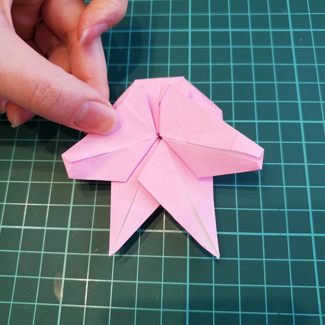 カービィの折り紙 難しい作り方折り方③からだ(27)