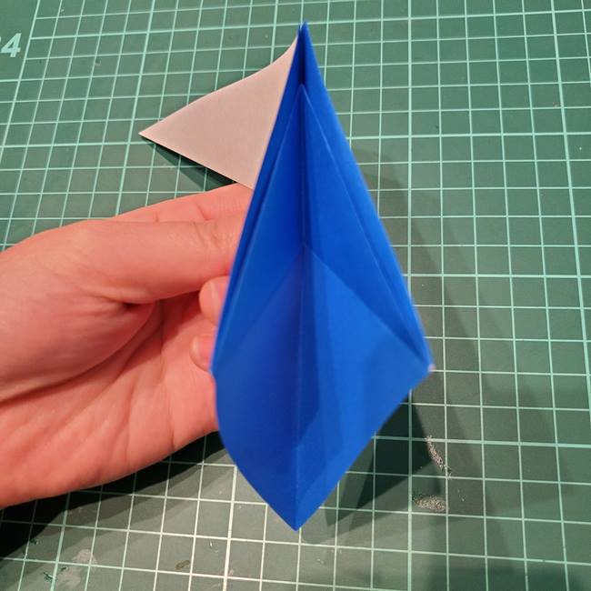 折り紙のペンギン 立体的な作り方折り方①基本(17)