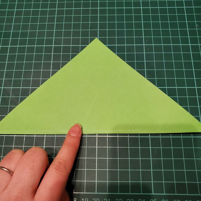 わんわんの折り紙 簡単な折り方作り方(2)