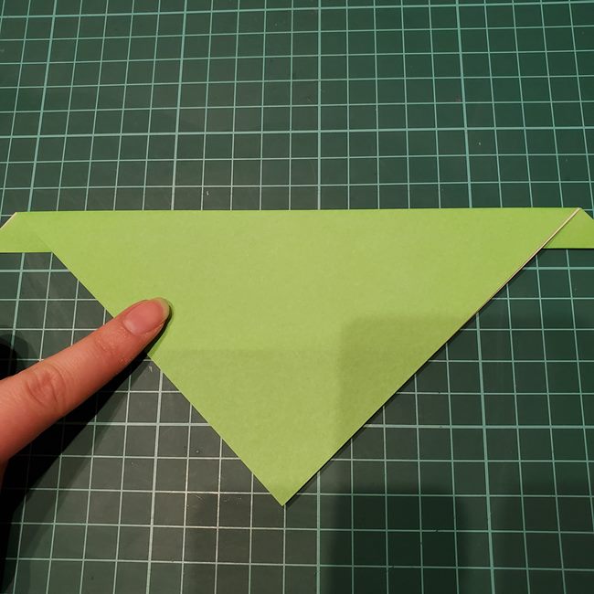 わんわんの折り紙 簡単な折り方作り方(6)