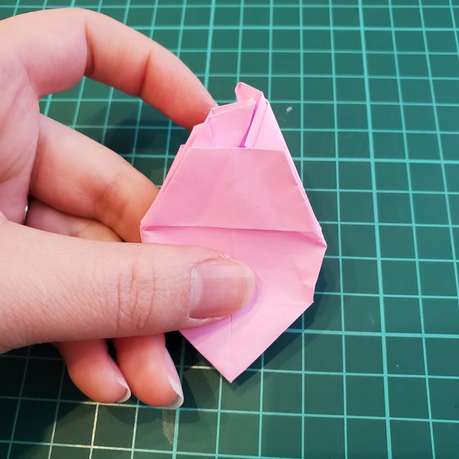 カービィの折り紙 立体の折り方作り方①からだ(25)