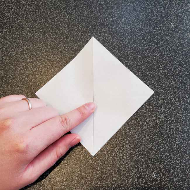 折り紙で作るカラス 難しいけどリアルな折り方作り方①基本(13)