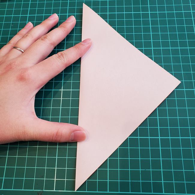 折り紙でペンギンが立つ折り方作り方(2)