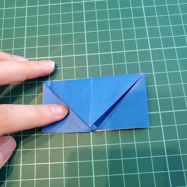 折り紙 パクパクカラスの折り方作り方(9)