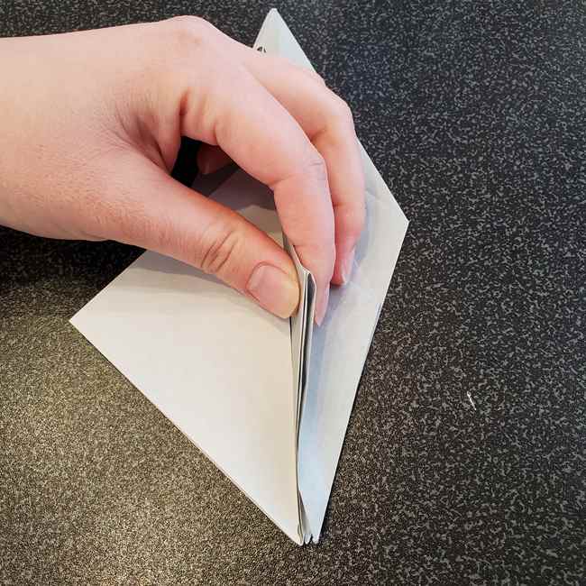 折り紙で作るカラス 難しいけどリアルな折り方作り方②全体(22)