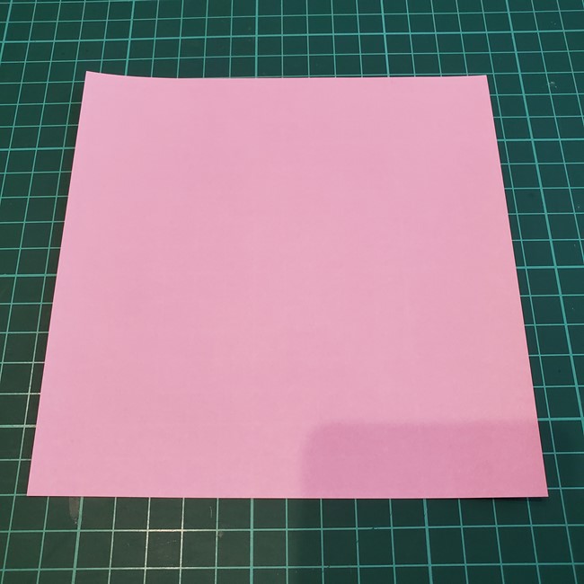 カービーの折り紙は簡単！用意するもの1