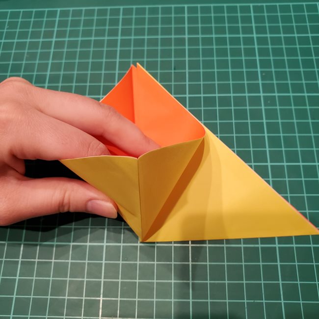 うーたんの折り紙 簡単な折り方作り方(6)