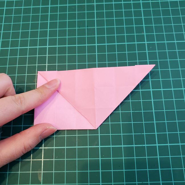 カービィの折り紙 立体の折り方作り方①からだ(14)