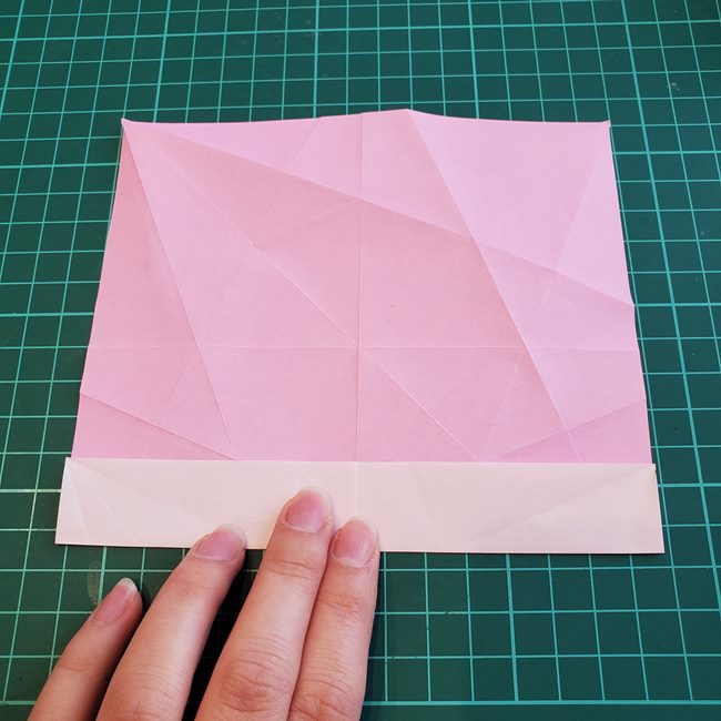 カービィの折り紙 難しい作り方折り方②折り筋(2)