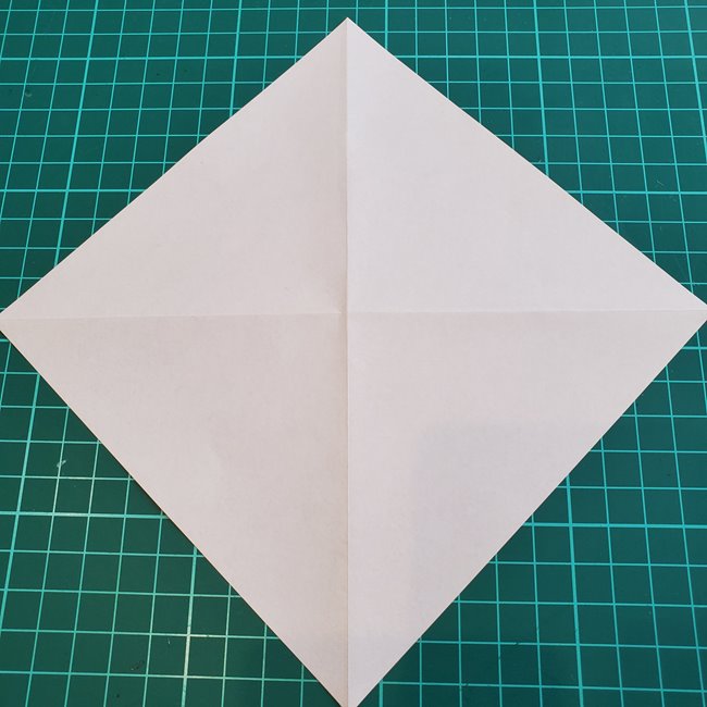 折り紙でしおりのペンギンの作り方折り方（平面の折り図）①羽(5)