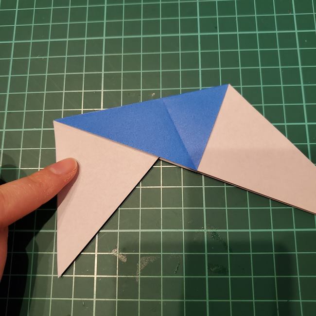 折り紙のペンギン 立体的な作り方折り方①基本(15)