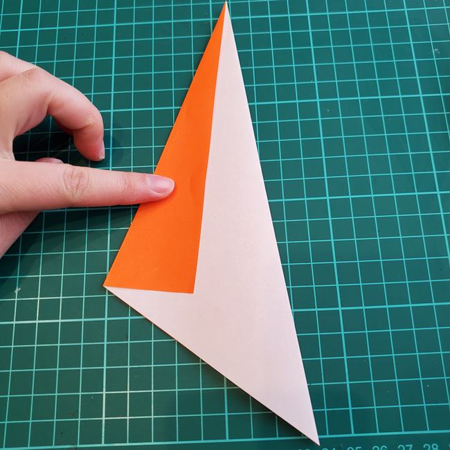 折り紙でペンギンが立つ折り方作り方(5)