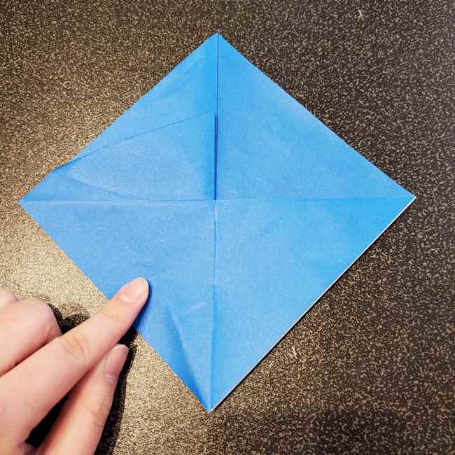 折り紙の名札 ペンギンの作り方折り方②全身(8)
