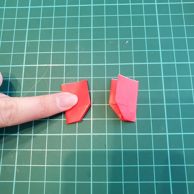 カービィの折り紙 立体の折り方作り方②足(11)