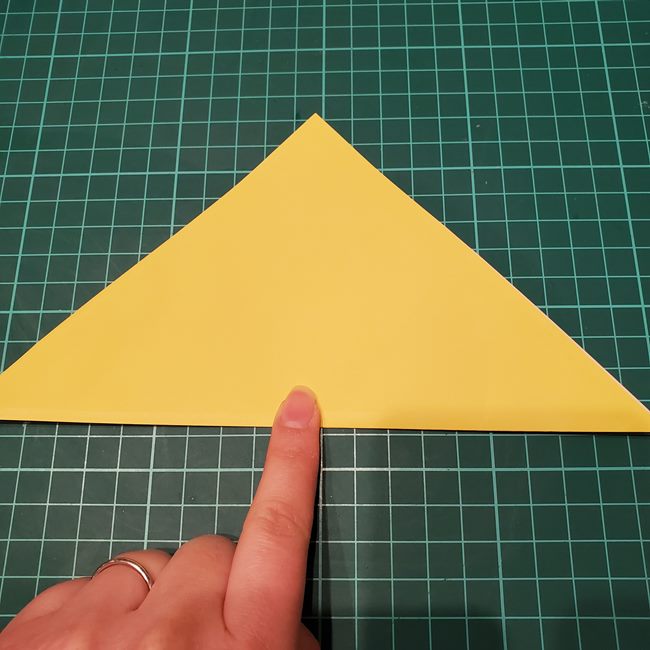 うーたんの折り紙 簡単な折り方作り方(4)