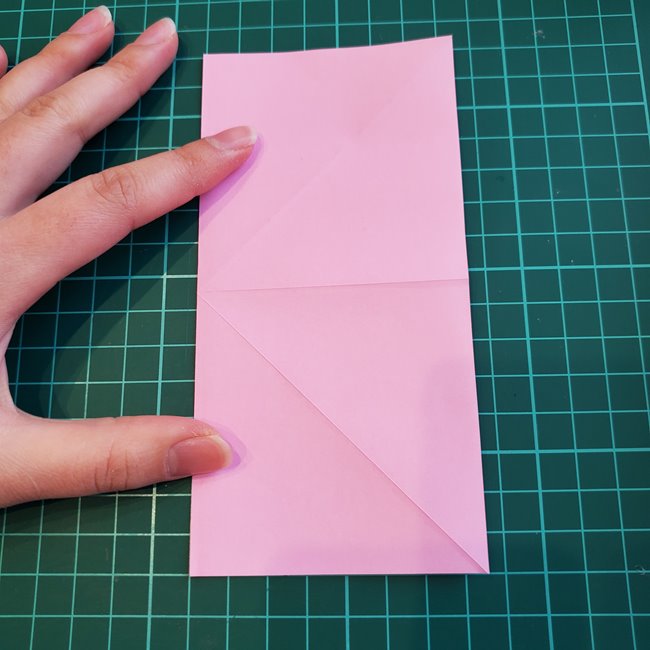 カービィの折り紙 難しい作り方折り方①基本(8)