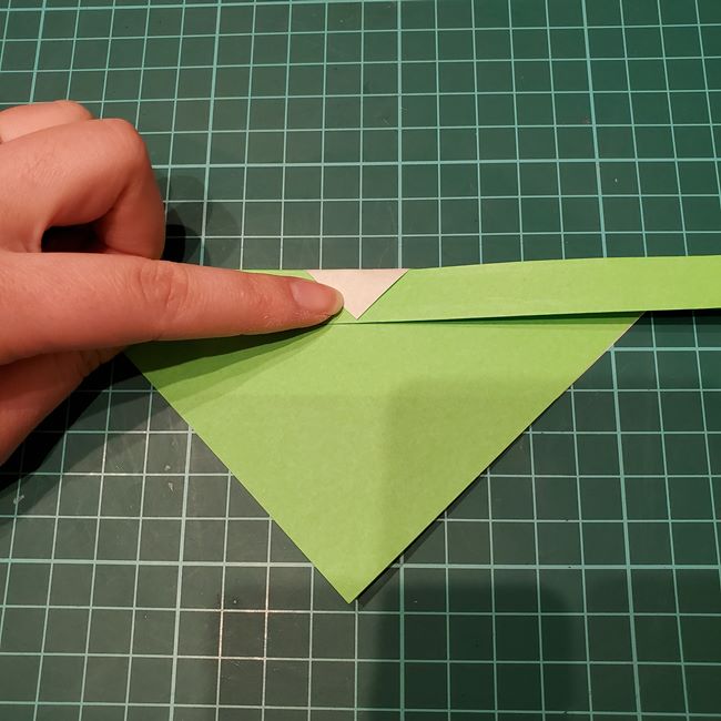 わんわんの折り紙 簡単な折り方作り方(8)