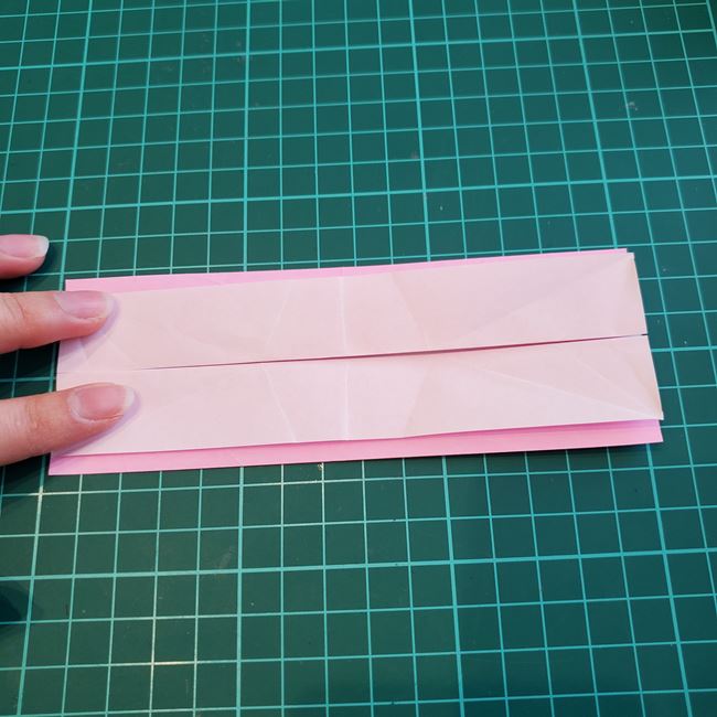 カービィの折り紙 難しい作り方折り方②折り筋(5)